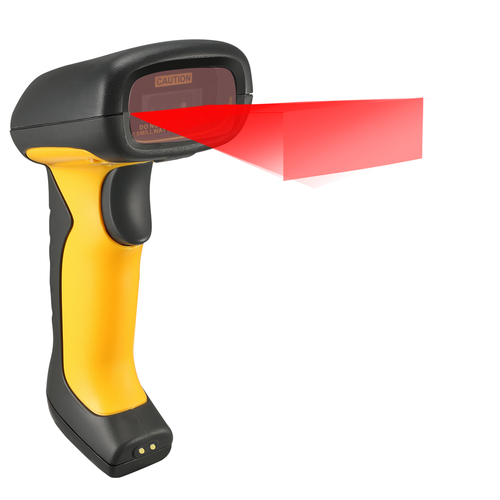 Adesso NuScan 5200TR Wireless 1D/2D 640x480 pixels Handheld barcode Scanner