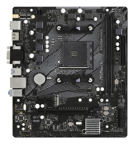 ASRock A520M-HVS Micro ATX AM4 Motherboard