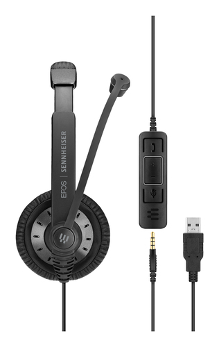 EPOS | SENNHEISER IMPACT SC 45 USB, Wired, 60 - 16000 Hz, Headset/Headphones, Black
