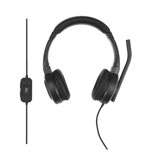Kensington H1000 USB-C, Wired,  20 - 20000 Hz, Headset/Headphones, Black
