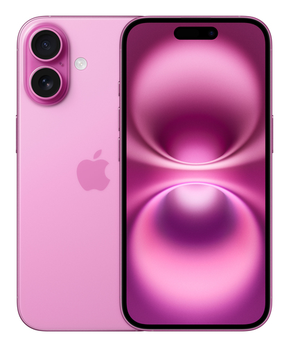 Apple iPhone 16 128GB Pink, 15.5 cm (6.1"), 2556 x 1179 pixels, 48 MP, iOS 18