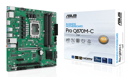 ASUS Q870M C CSM Business Micro ATX Motherboard