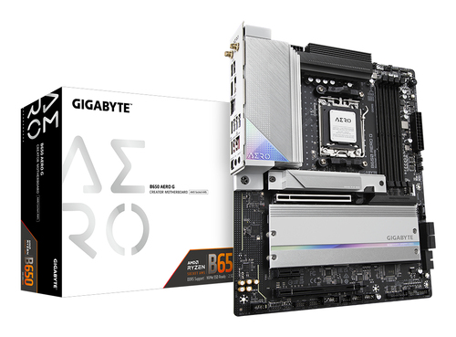 GIGABYTE B650 AERO G DDR5, 2.5GbE LAN, WIFI 6E ATX Motherboard for AMD AM5 CPUs