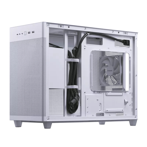 ASUS PRIME AP201 CASE TG WHITE Mini Tower Case