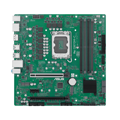 ASUS Q870M C CSM Business Micro ATX Motherboard