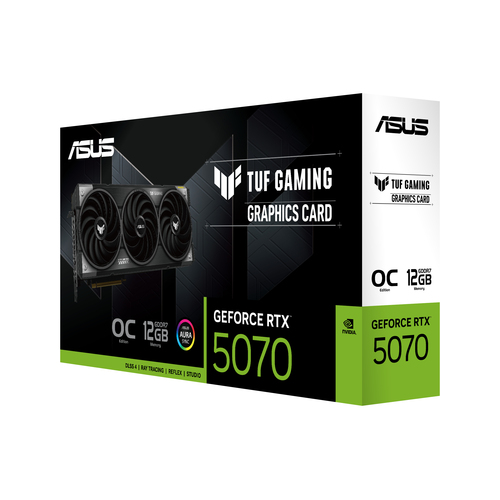 ASUS TUF Gaming GeForce RTX™ 5070 12GB GDDR7 OC Edition Graphics Card