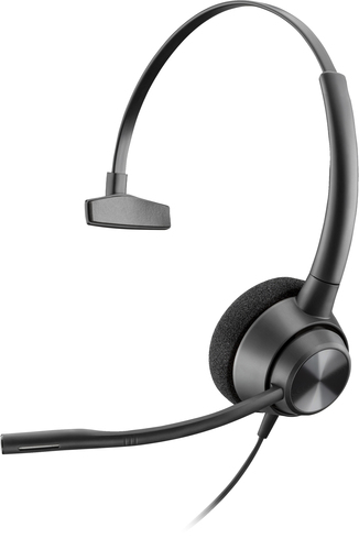 POLY (77T43AA) EncorePro 310 Monaural with QD TAA, Wired, Headset/Headphones, Black
