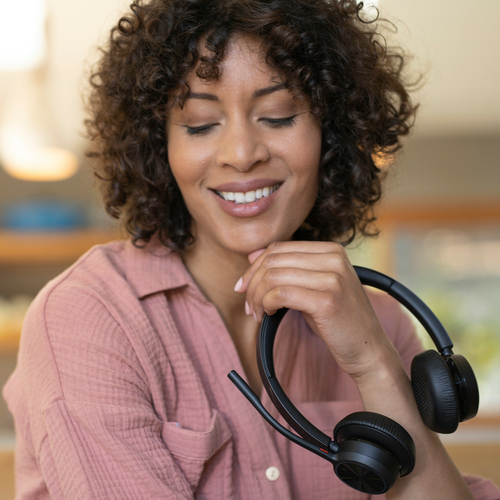 POLY Voyager 4320 USB-C +BT700 dongle, Wireless, 20 - 20000 Hz, Headset/Headphones, Black
