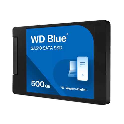 Western Digital Blue SA510, 500 GB 560 MB/s 6 Gbit/s 2.5"  SATA SSD