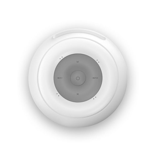 Veho MZ-S, 1-way, 5 W, Portable Bluetooth speaker, White