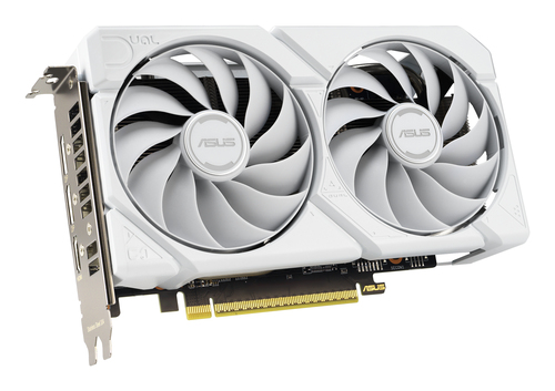 ASUS Dual -RX9060XT-16G-WHITE, Radeon RX 9060 XT 16 GB GDDR6 Graphics Card