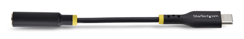 StarTech USB Type C to 3.5mm headset jack adapter cable black