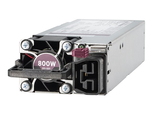 HPE (P39385-001), 800 W, 100 - 240 V, 50/60 Hz, 80 PLUS Platinum, Power Supply