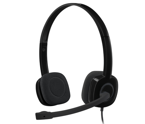 Logitech H150 Stereo, Wired, 20 - 20000 Hz, Headset/Headphones, Black