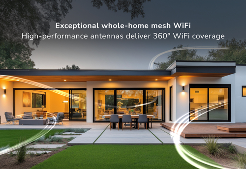 NETGEAR Orbi 370 Wi-Fi 7 Dual-Band Mesh System White