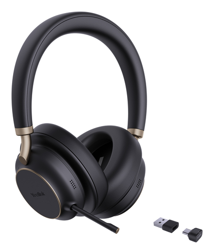 Yealink BH76 Plus USB-C/A, Wireless, Headset/Headphones, Black