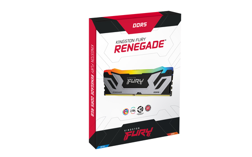 Kingston (KF584CU40RSAK2-48) FURY Renegade RGB 2 x 24 GB, 48GB 8400 MT/s DDR5 DIMM RAM