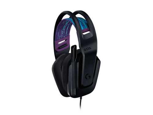 Logitech G G335, Wired, 20 - 20000 Hz, Gaming, Headset/Headphones, Black