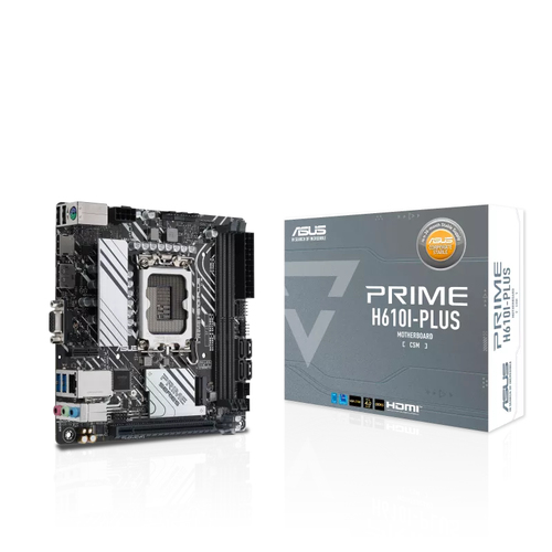 ASUS PRIME H610I-PLUS-CSM Intel LGA 1700 DDR5-SDRAM 96 GB DIMM