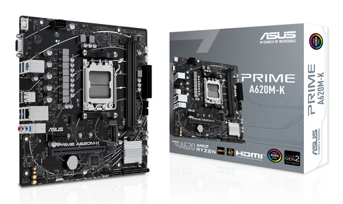 Asus PRIME A620M-K Micro ATX AM5 Motherboard
