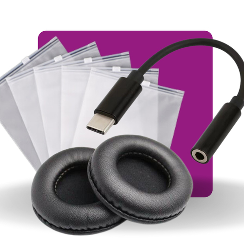 JLC Connected Type-C adapter (Limited to 85dB), Wired, Headset/Headphone, Black