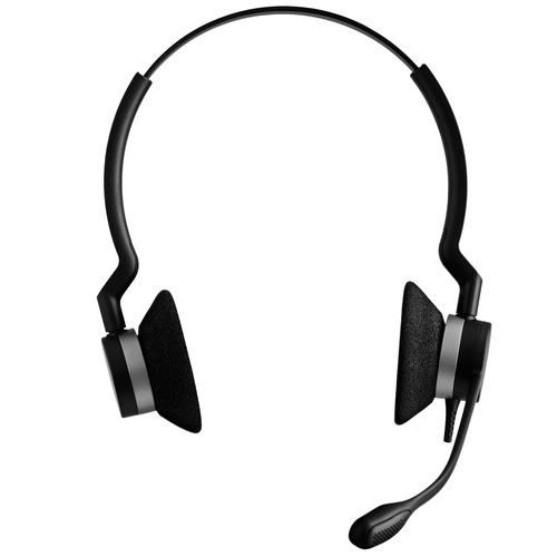 Jabra BIZ 2300 Duo, Wired, 150 - 6800 Hz, Headset/Headphones, Black