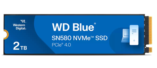 Western Digital Blue SN580 2TB M.2 NVMe SSD – Ultra-Fast 4150MB/s Storage Drive