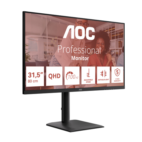 Quad HD 2560x1440 resolution on AOC display
