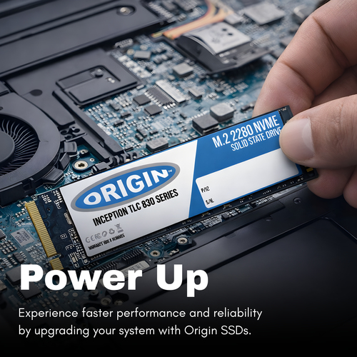 Origin Storage MZ-V9S2T0BW-OS 2TB M.2 NVMe Inception SSD, 3D TLC 80mm