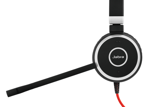 Jabra Evolve 40 UC, Stereo, USB-C, Wired, 20 - 20000 Hz, Headset/Headphone Black