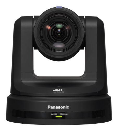 Panasonic AW-UE20 4K PTZ camera with 12x optical zoom for professional video conferencing
