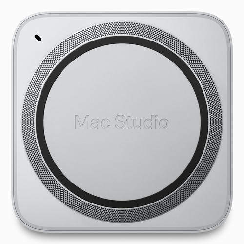Apple Mac Studio M2 Ultra, 64 GB, 1 TB, SSD, macOS Ventura, Silver, Mini PC