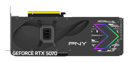 PNY GeForce RTX 5070 EPIC-X RGB OC ARGB 12GB GDDR7 Triple Fan Graphics Card
