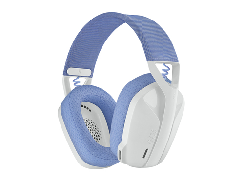 Logitech G G435 (981-001074) Lightspeed Wireless, 20 - 20000 Hz, Gaming, Headset/Headphones, White