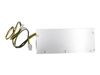 Lenovo 00PC780 180W PSU with silver chassis and bundled power cables