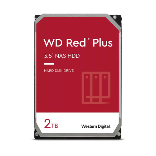WD Red WD20EFPX 2 TB - SATA 6Gb/s, Internal NAS 3.5" HDD