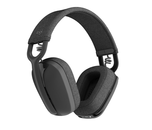 Logitech Zone Vibe Wireless UC, Headset/Headphone, Graphite
