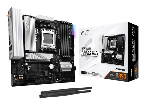 ASRock B850M Pro RS WiFi Micro ATX AM5 Motherboard