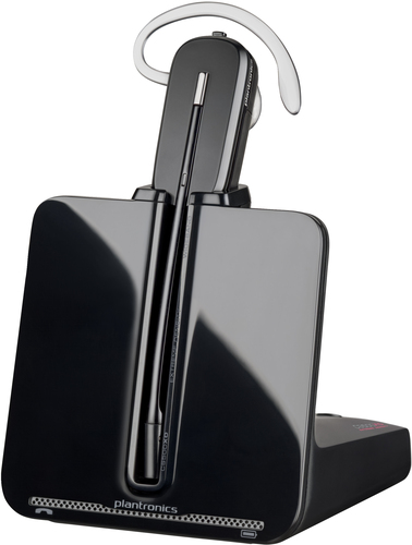 POLY CS540A DECT (84693-02), 1880-1900 MHz, Wireless, Headset/Earpods, Black