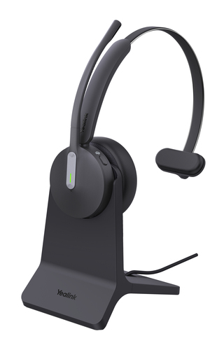 Yealink BH70 Mono Bluetooth headset black on ear design with boom mic