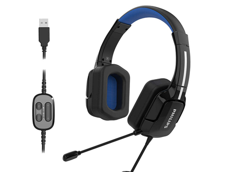 Philips 4000 series (TAGH401BL/00), Wired, Gaming, Headset/Headphone, Black
