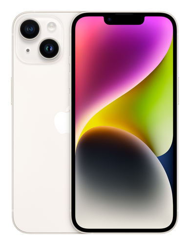 Apple iPhone 14 256GB - Starlight, 15.5 cm (6.1"), 2532 x 1170 pixels, 12 MP, iOS 17, White