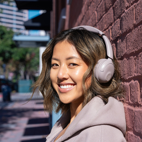 JLab Go Lux ANC, Wireless, 20 - 20000 Hz, Headset/Headphones, Mauve
