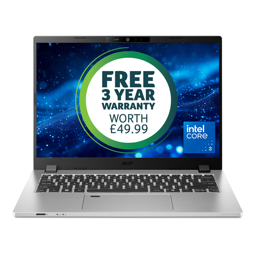 Acer TravelMate P2 Intel Core 3 14"  8 GB 256 GB Windows 11 Pro