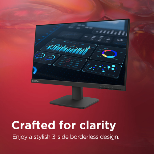 Lenovo L22-4e LCD monitor showing clear text and graphics display