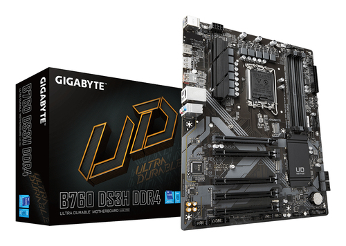 Gigabyte B760M DS3H DDR4 Micro ATX LGA1700 Motherboard