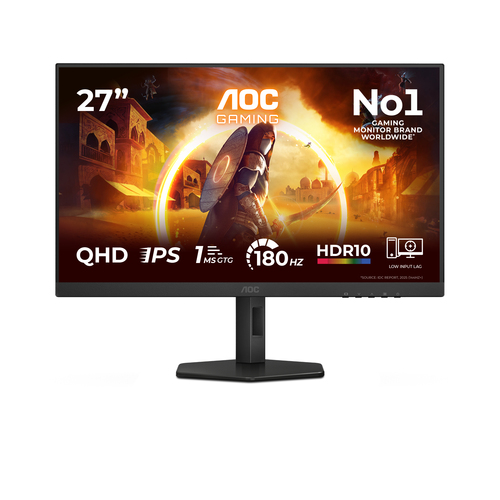 AOC G4 Q27G4XF, (27"), 2560 x 1440 pixels, Quad HD, LED Monitor