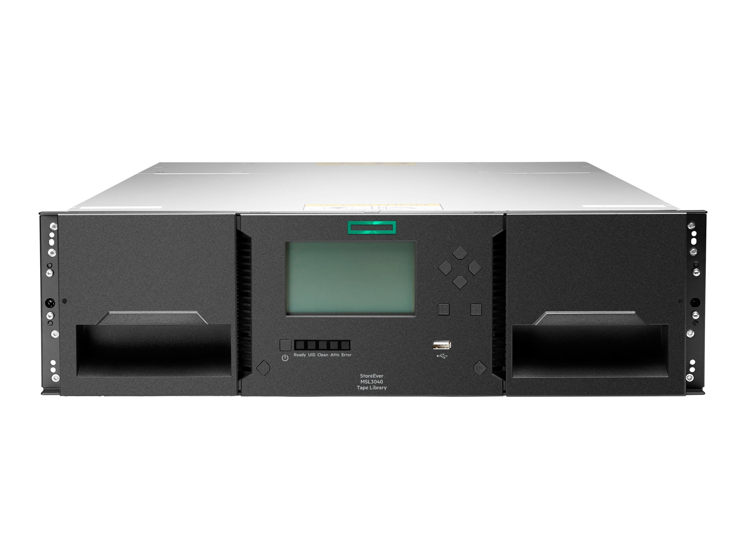 HPE Storage MSL3040 Tape Library (P77037-B25), 1x MSL LTO-9 SAS Drive