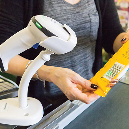 Datalogic Gryphon GD4590-WH 1D/2D 1280 x 800 pixels Handheld Barcode Scanner