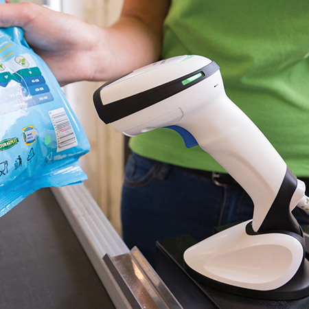 Datalogic Gryphon GD4590-WH 1D/2D 1280 x 800 pixels Handheld Barcode Scanner